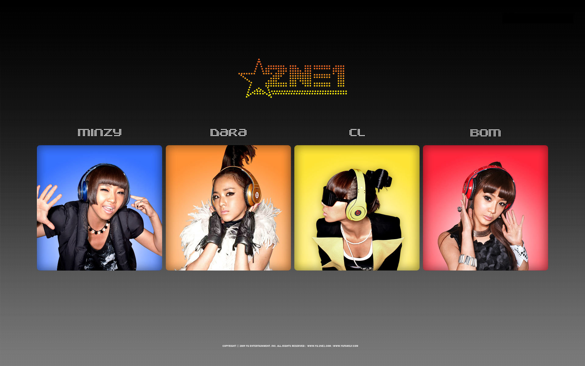 Free download 2NE1 background ID:22721 hd 1920x1200 for PC