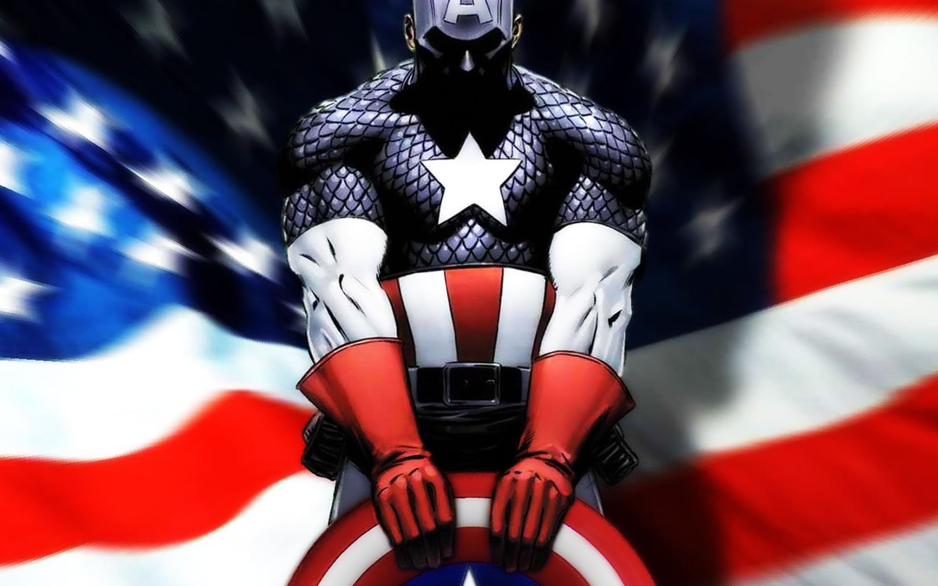 Download hd 1920x1200 Captain America (Marvel comics) PC background ID:292743 for free