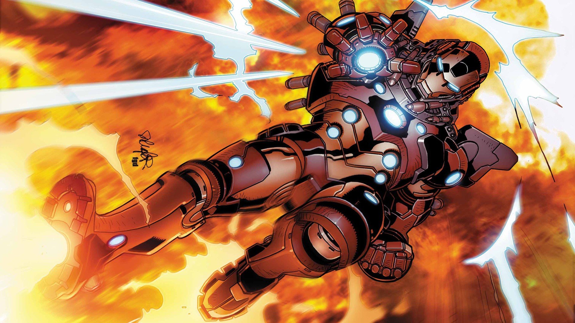 Awesome Iron Man comics free wallpaper ID:322895 for full hd PC