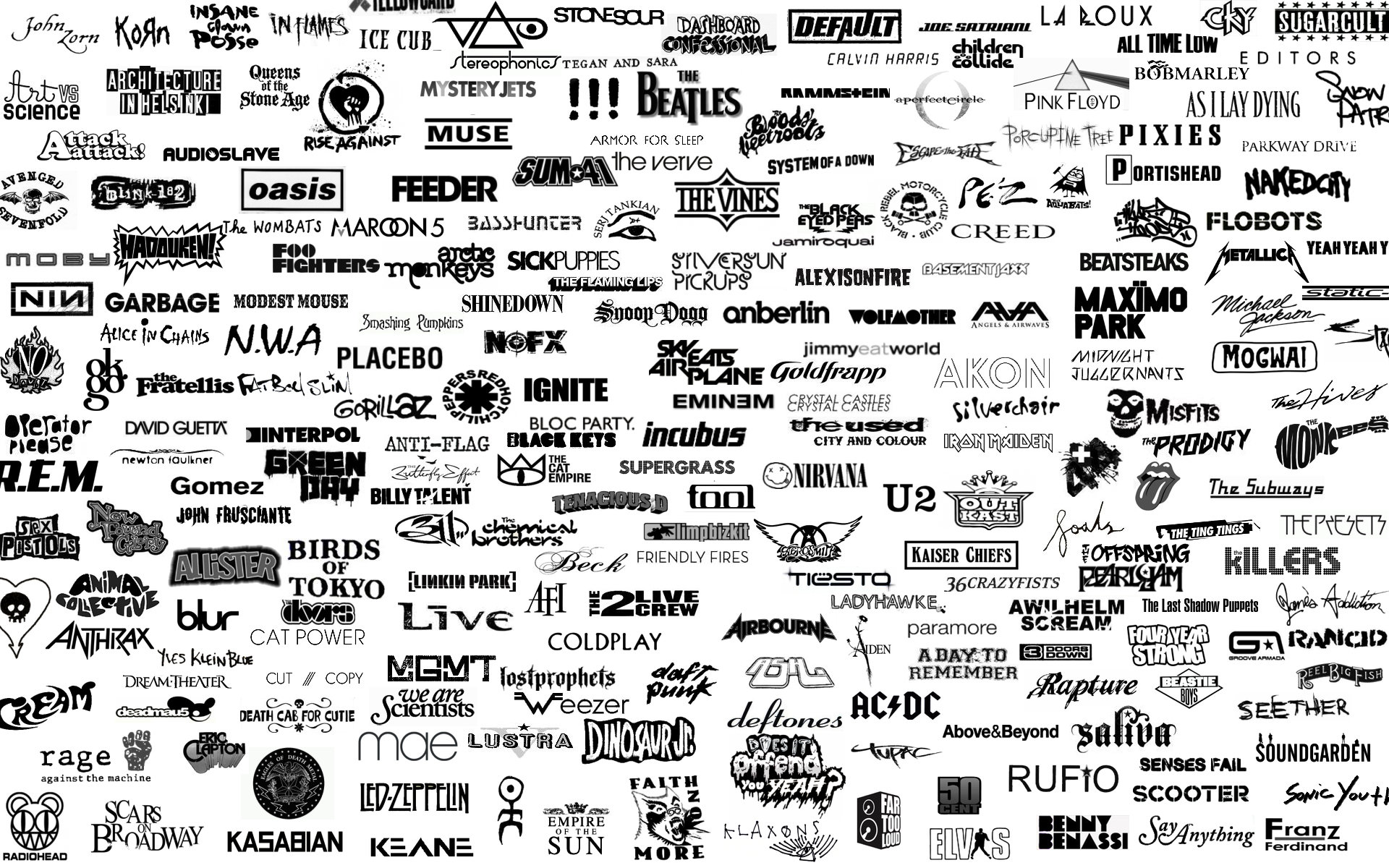 High resolution Music Collage hd 1920x1200 wallpaper ID:297324 for computer