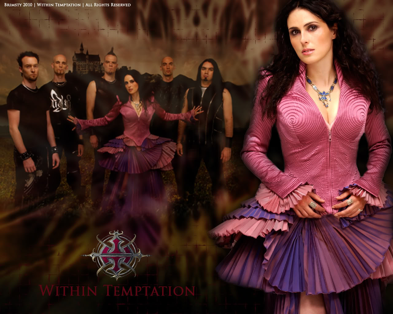 Download hd 1280x1024 Within Temptation computer background ID:168994 for free