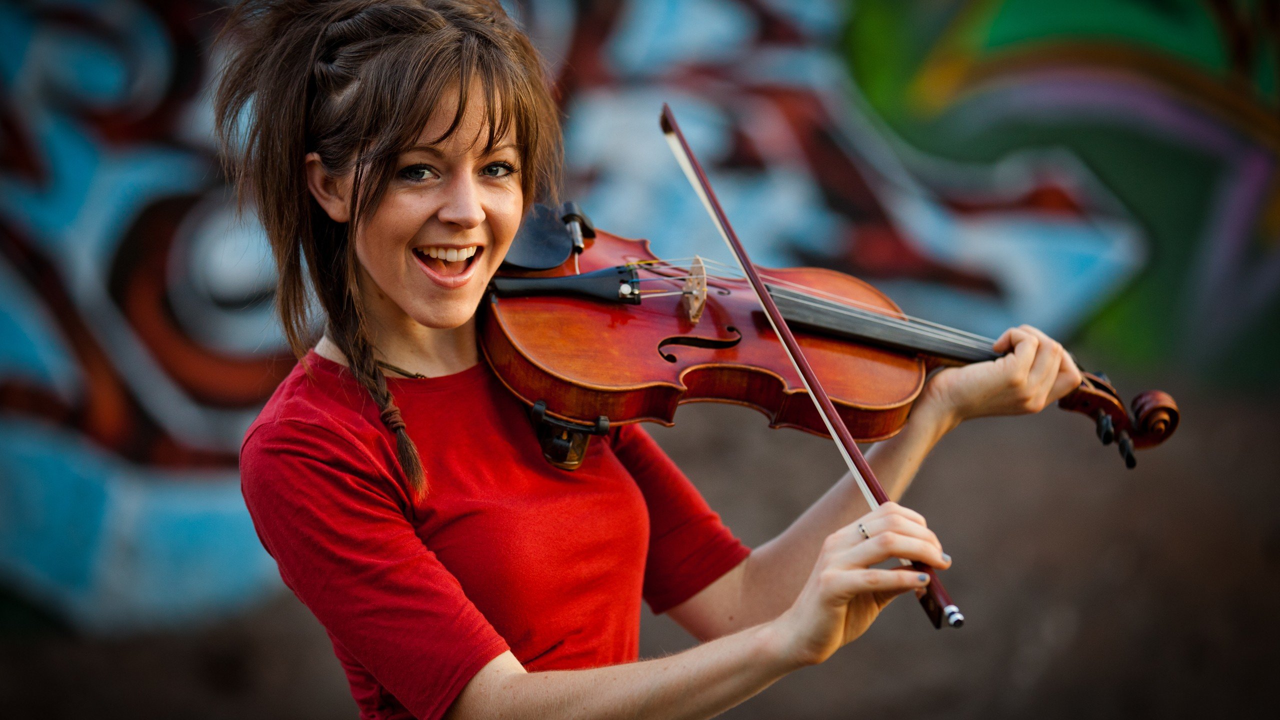 High resolution Lindsey Stirling hd 2560x1440 wallpaper ID:419701 for computer
