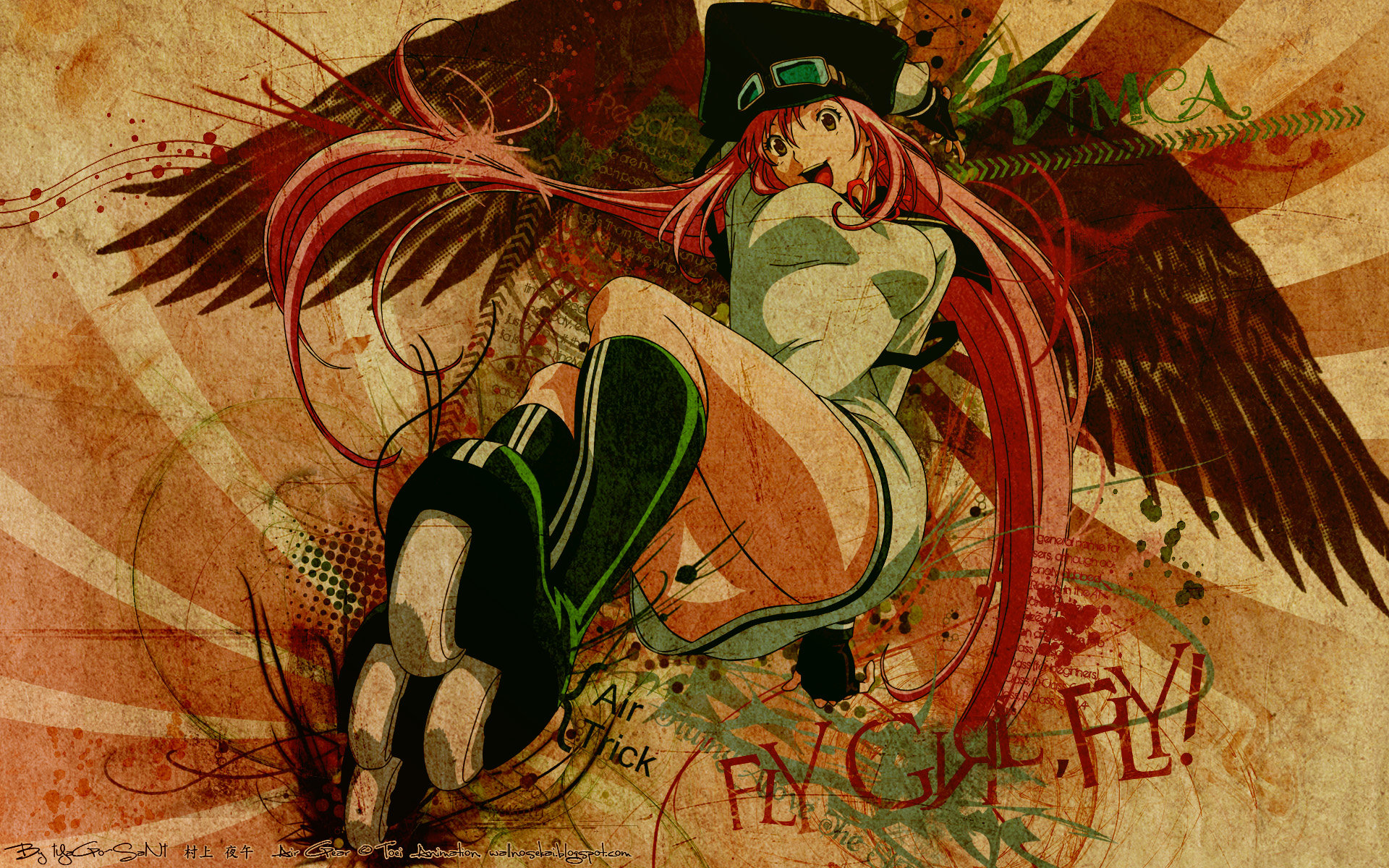 Free download Air Gear background ID:84756 hd 1920x1200 for desktop