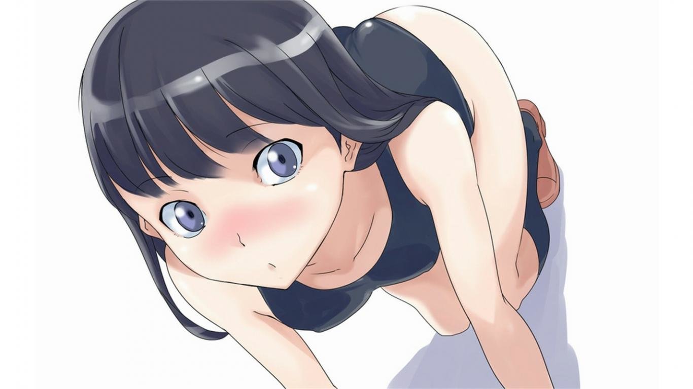 Download 1366x768 laptop Amagami SS PC wallpaper ID:253048 for free