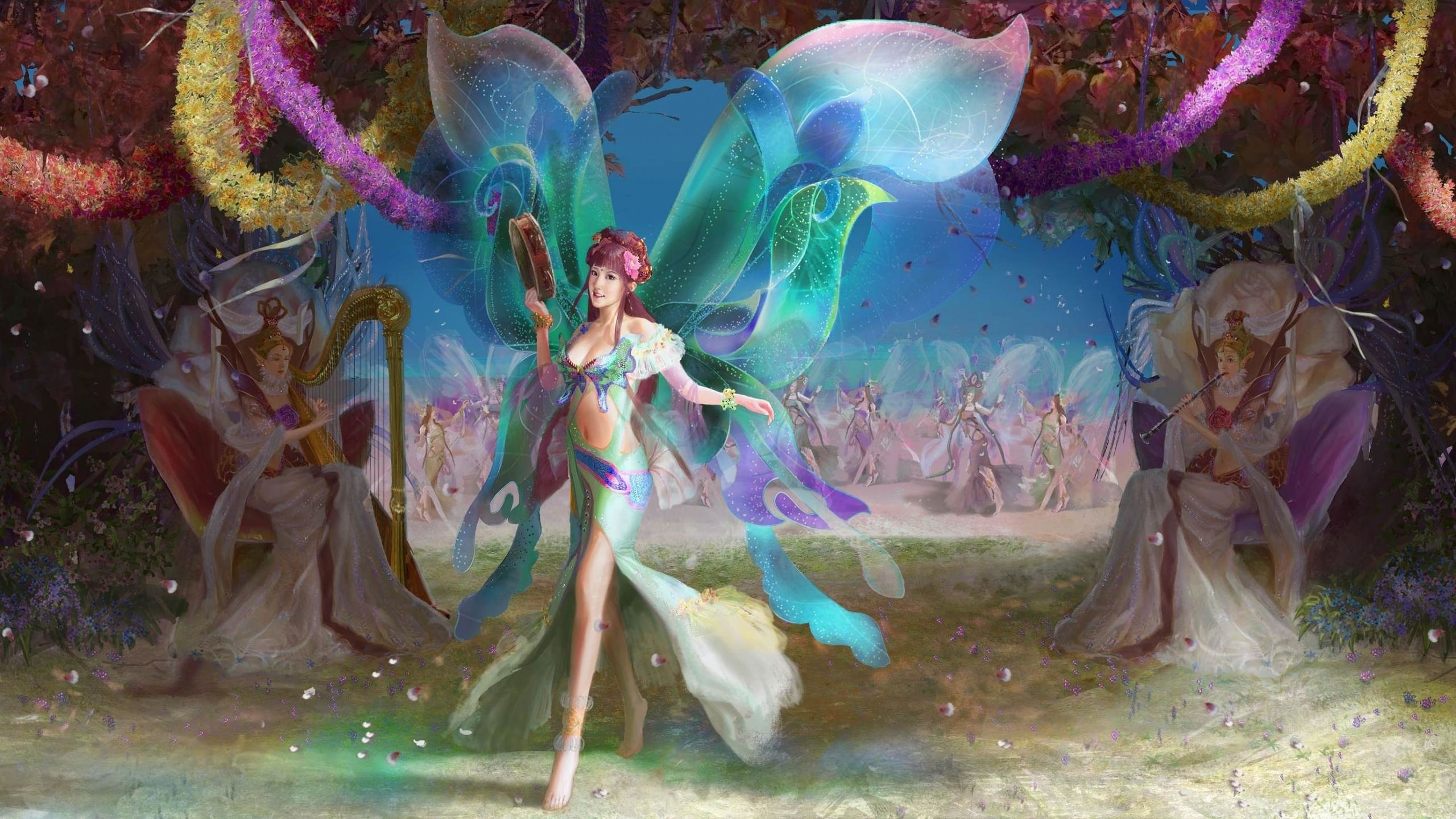 Free download Fairy background ID:96633 hd 2560x1440 for desktop