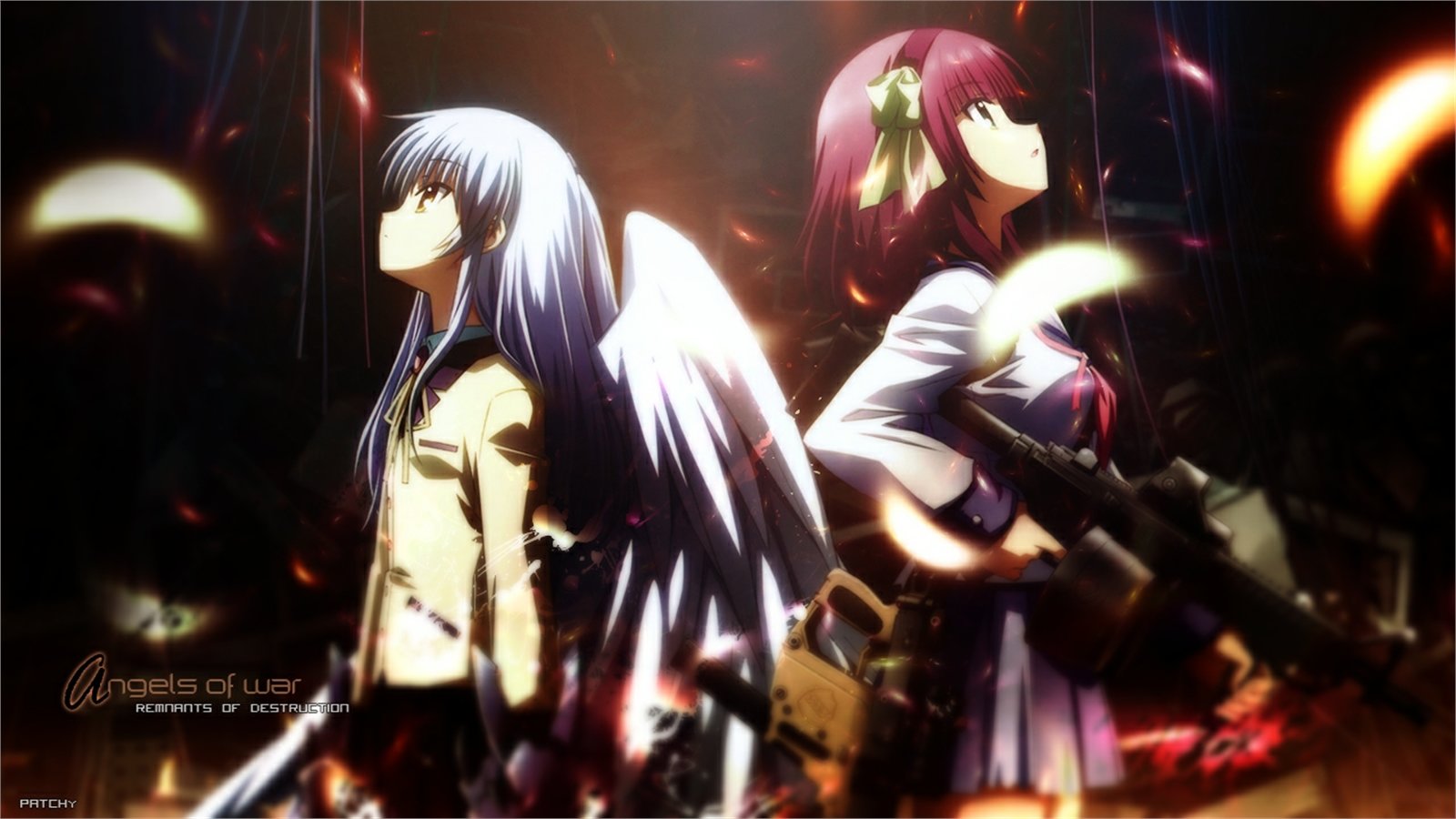 Free download Angel Beats! background ID:235143 hd 1600x900 for PC