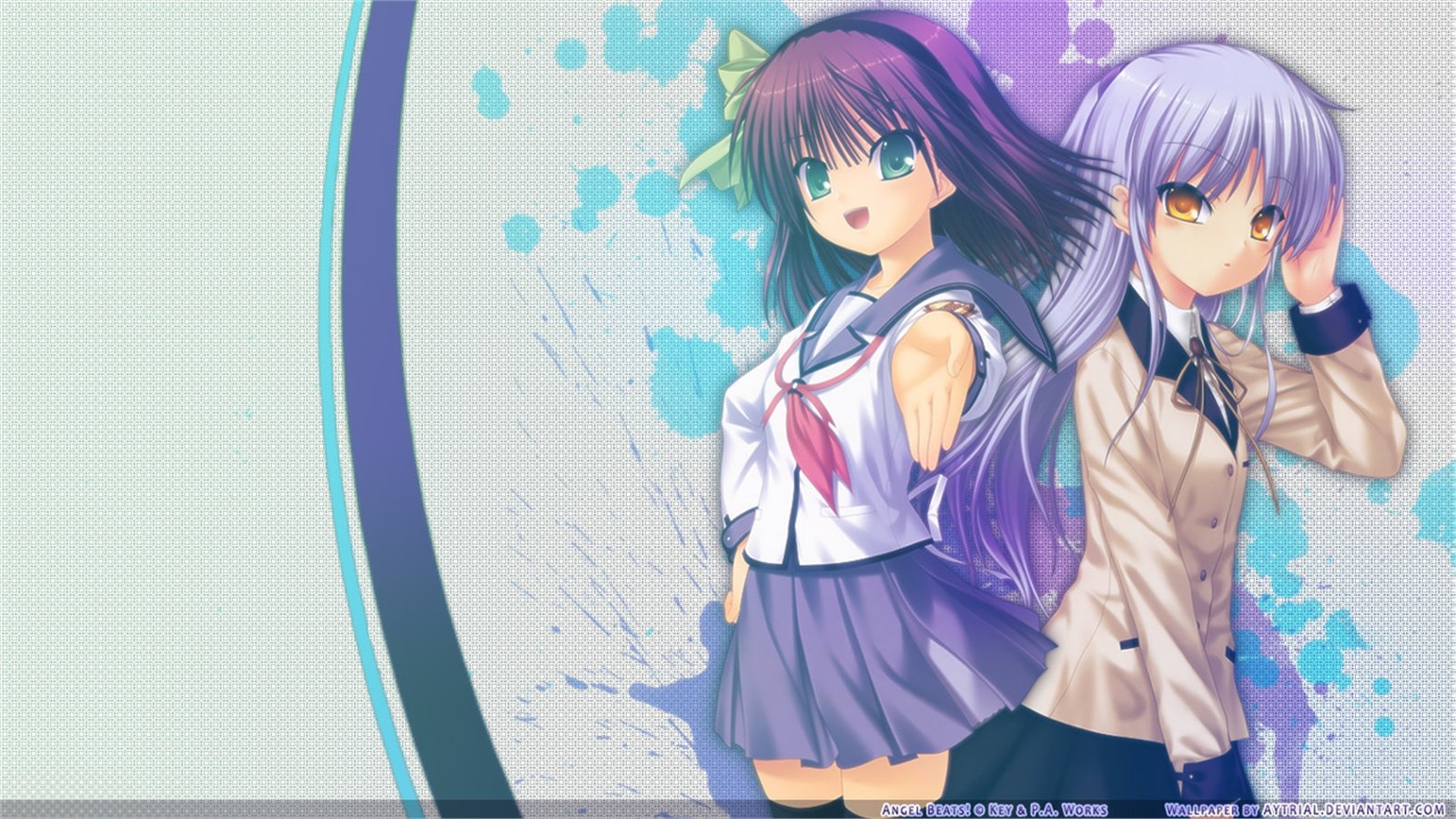 Best Angel Beats! background ID:235309 for High Resolution hd 1600x900 PC