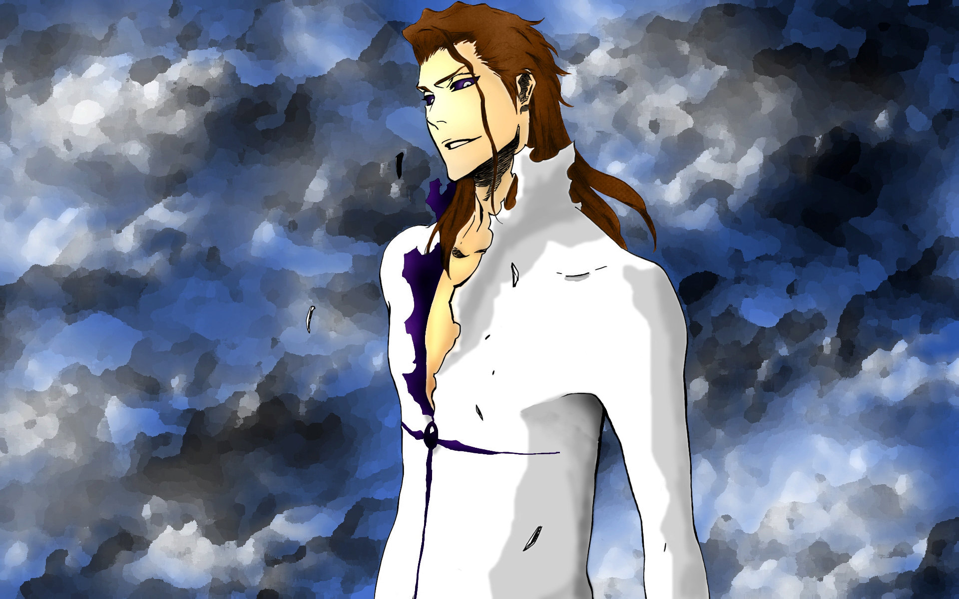 Download hd 1920x1200 Sosuke Aizen computer background ID:411222 for free