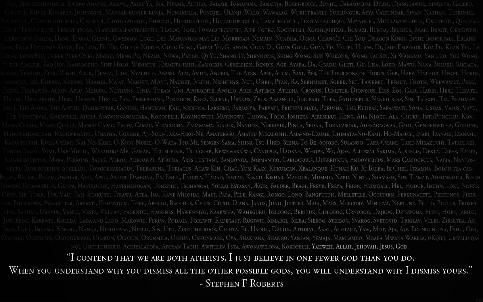 High resolution Atheism hd 1680x1050 background ID:175238 for PC