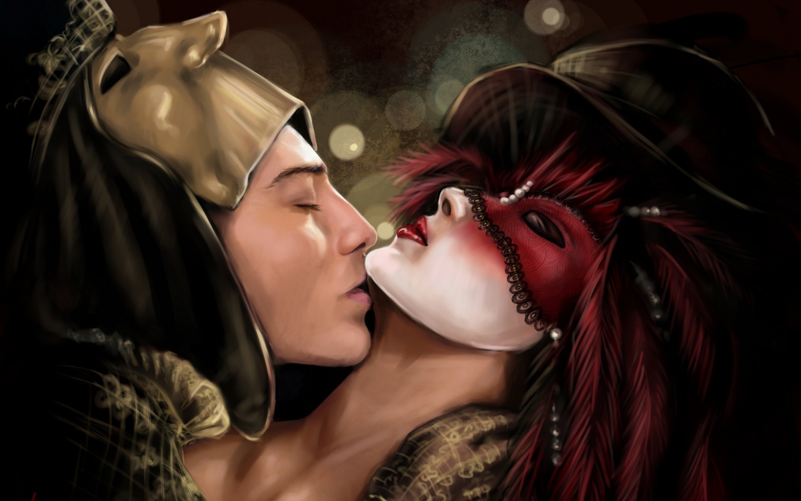 High resolution Fantasy love couple hd 2560x1600 background ID:305299 for PC