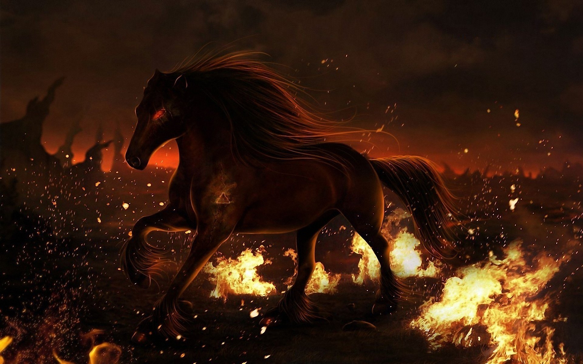Awesome Horse Fantasy free wallpaper ID:282526 for hd 1920x1200 computer