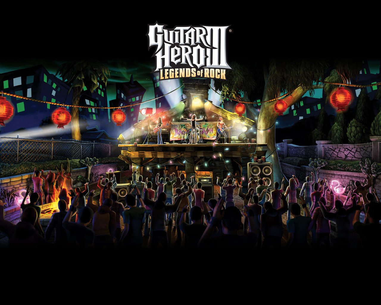 High resolution Guitar Hero hd 1280x1024 wallpaper ID:81861 for PC