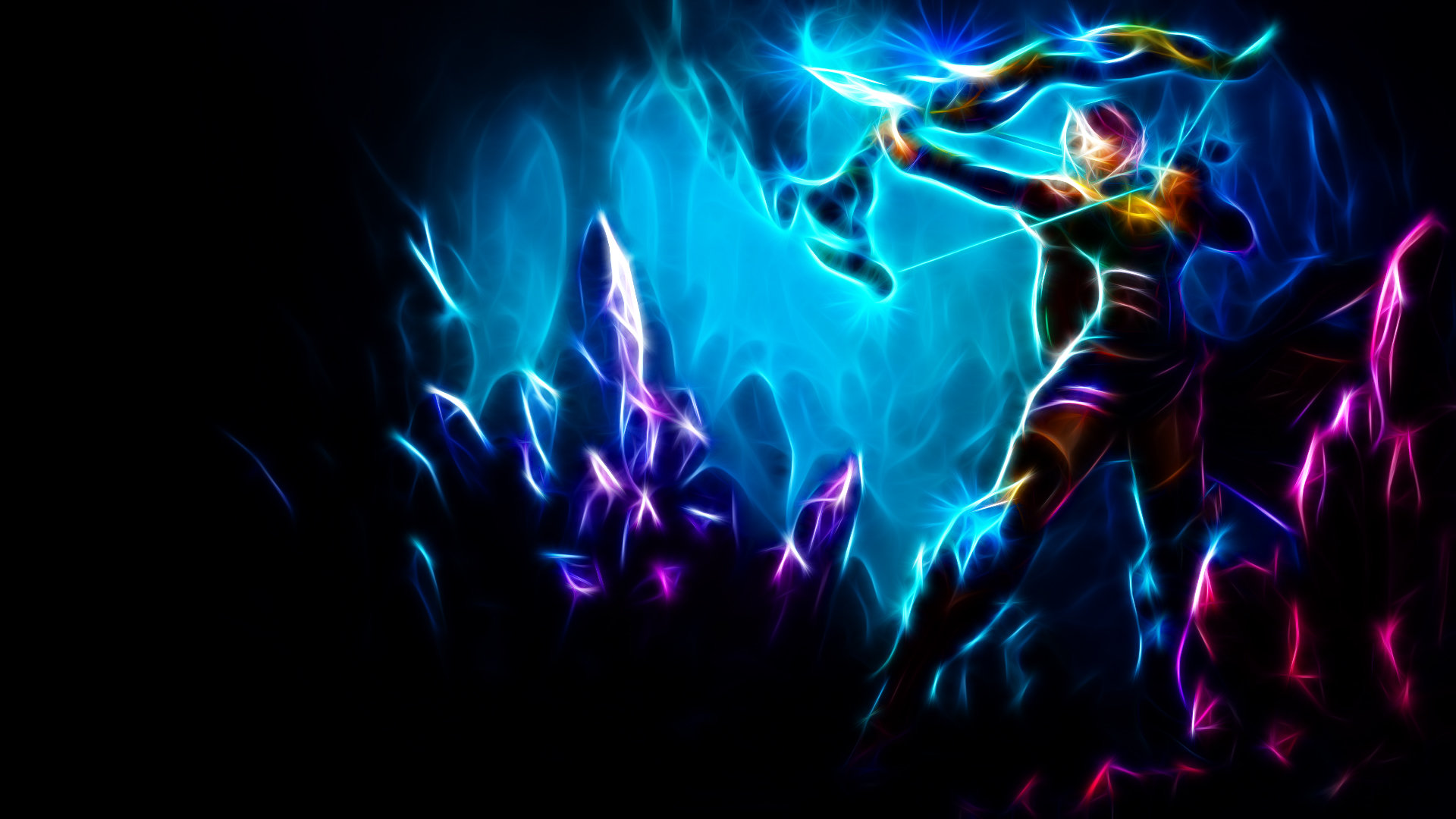 Free download Ashe (League Of Legends) wallpaper ID:172870 hd 1920x1080 for PC