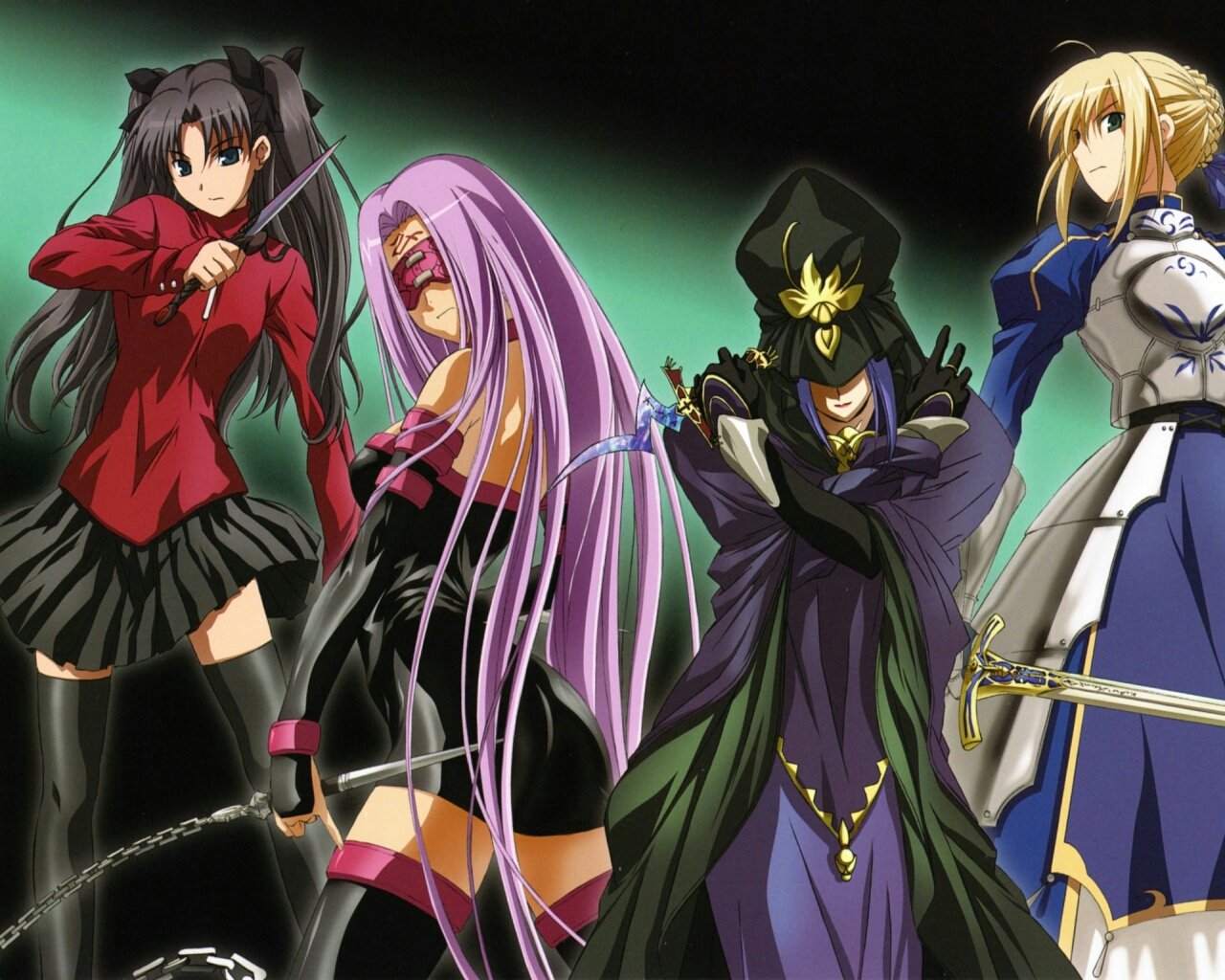High resolution Fate/Stay Night hd 1280x1024 background ID:468238 for computer