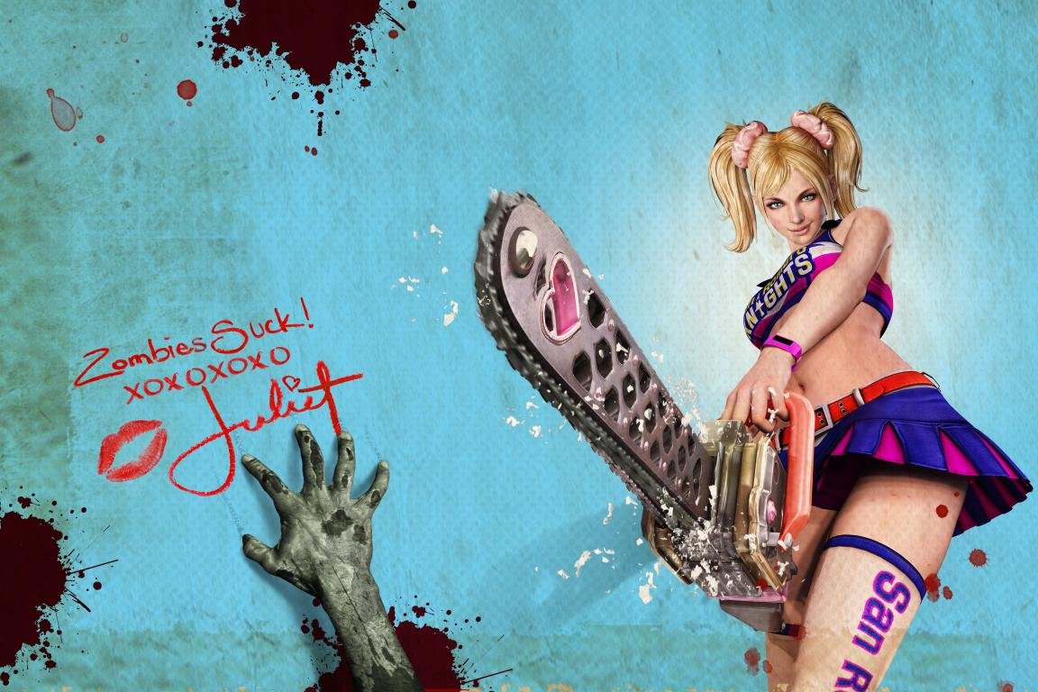 Free Lollipop Chainsaw high quality wallpaper ID:455881 for hd 1152x768 PC