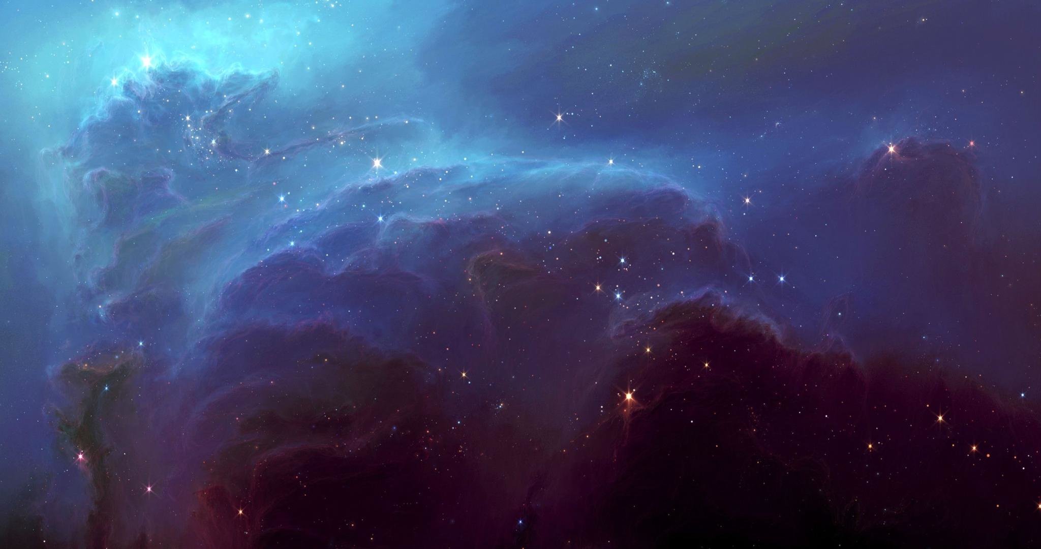 Awesome Nebula free wallpaper ID:91548 for hd 2048x1080 PC