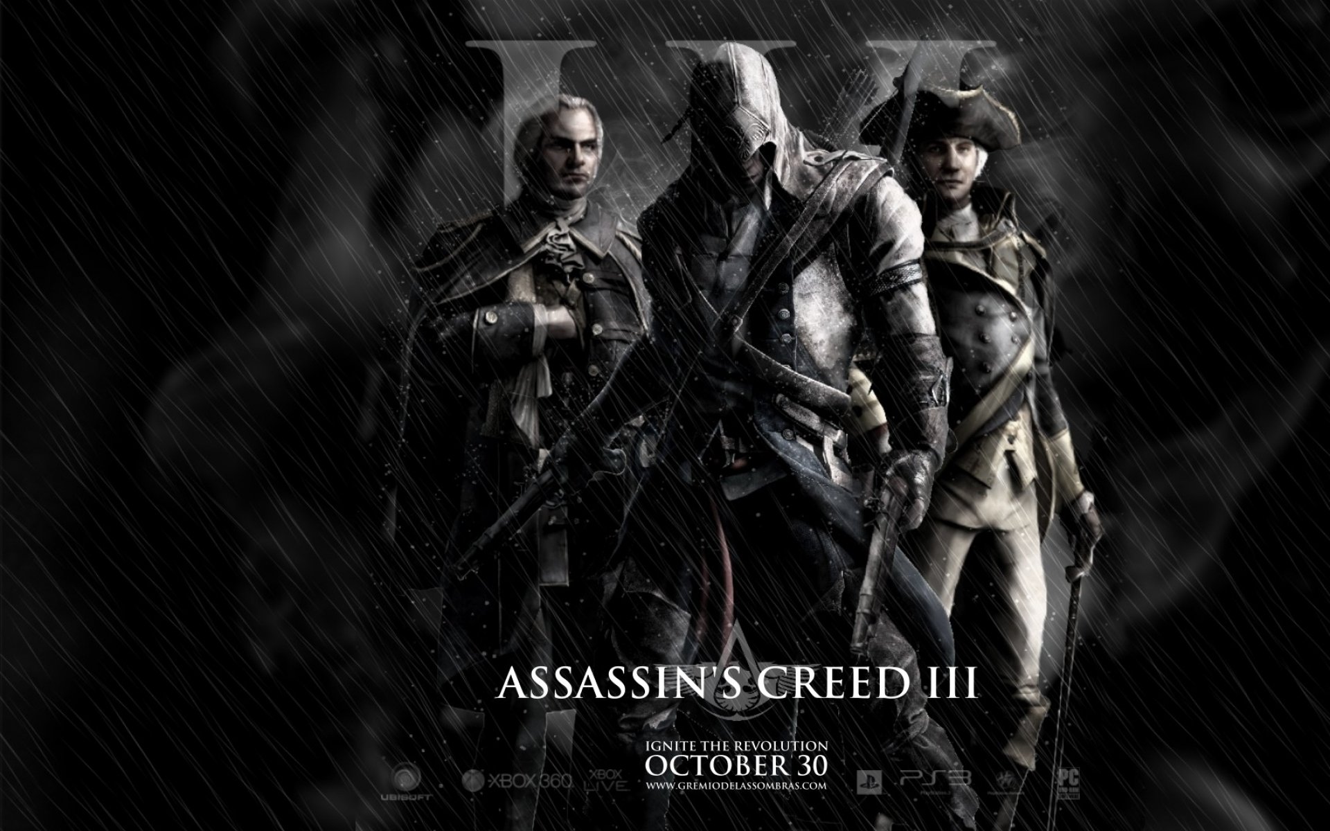 Free download Assassin's Creed 3 background ID:447213 hd 1920x1200 for desktop
