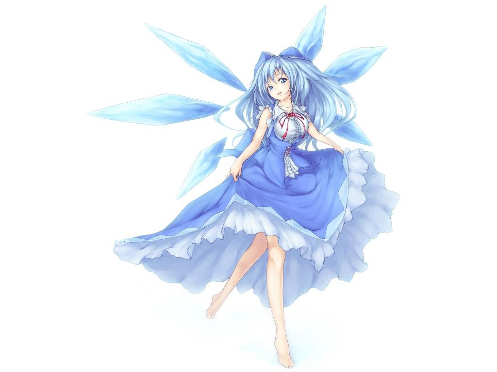Free download Cirno (Touhou) background ID:220904 hd 1024x768 for computer