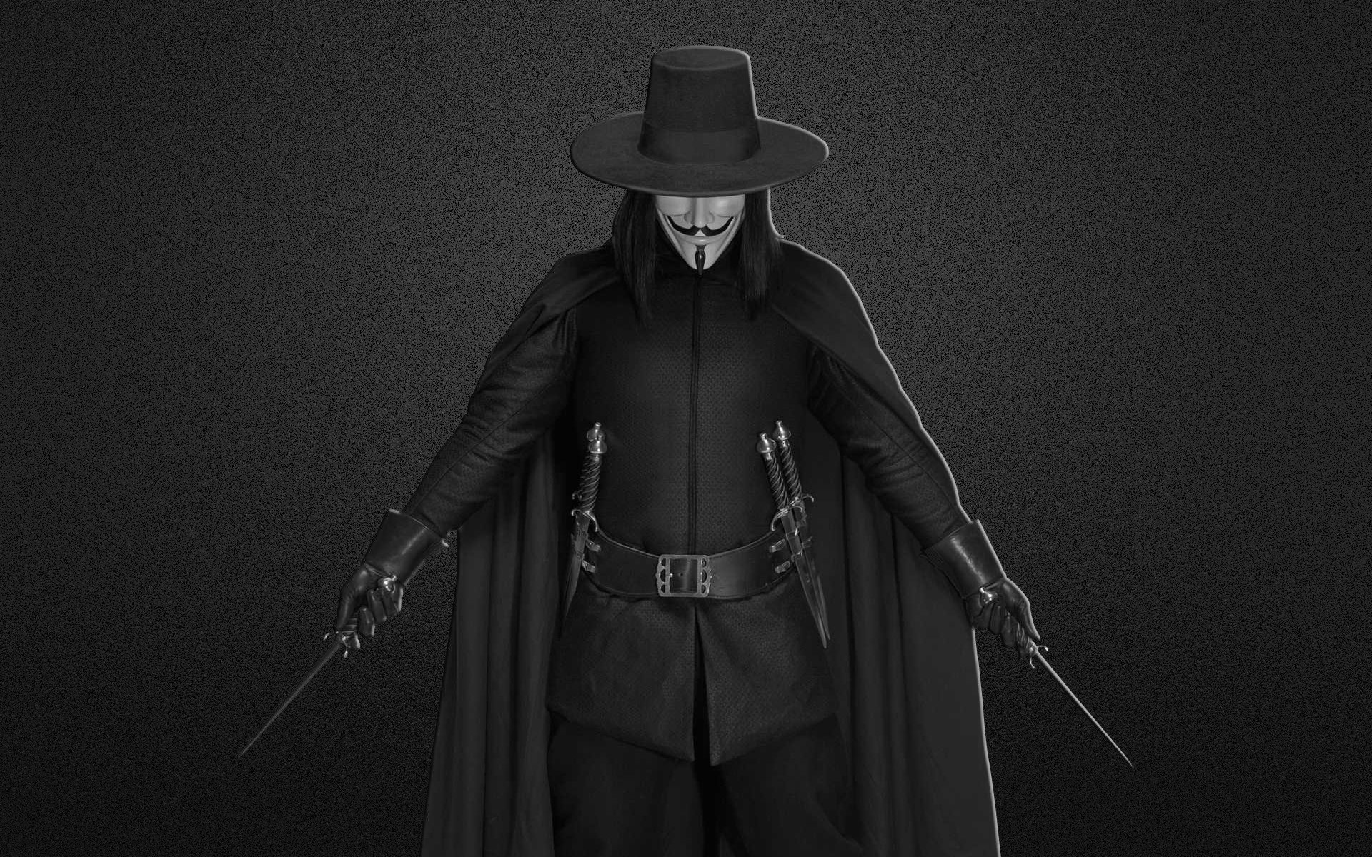 Free V For Vendetta high quality background ID:92116 for hd 1920x1200 PC