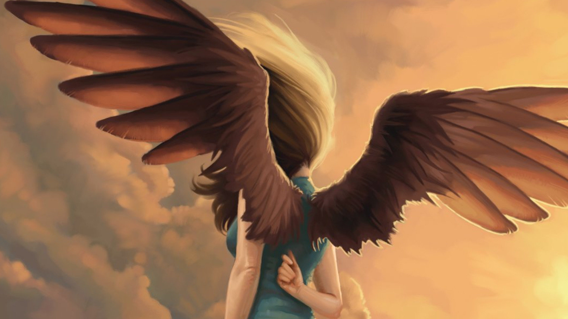 Awesome Angel free background ID:7463 for 1080p PC