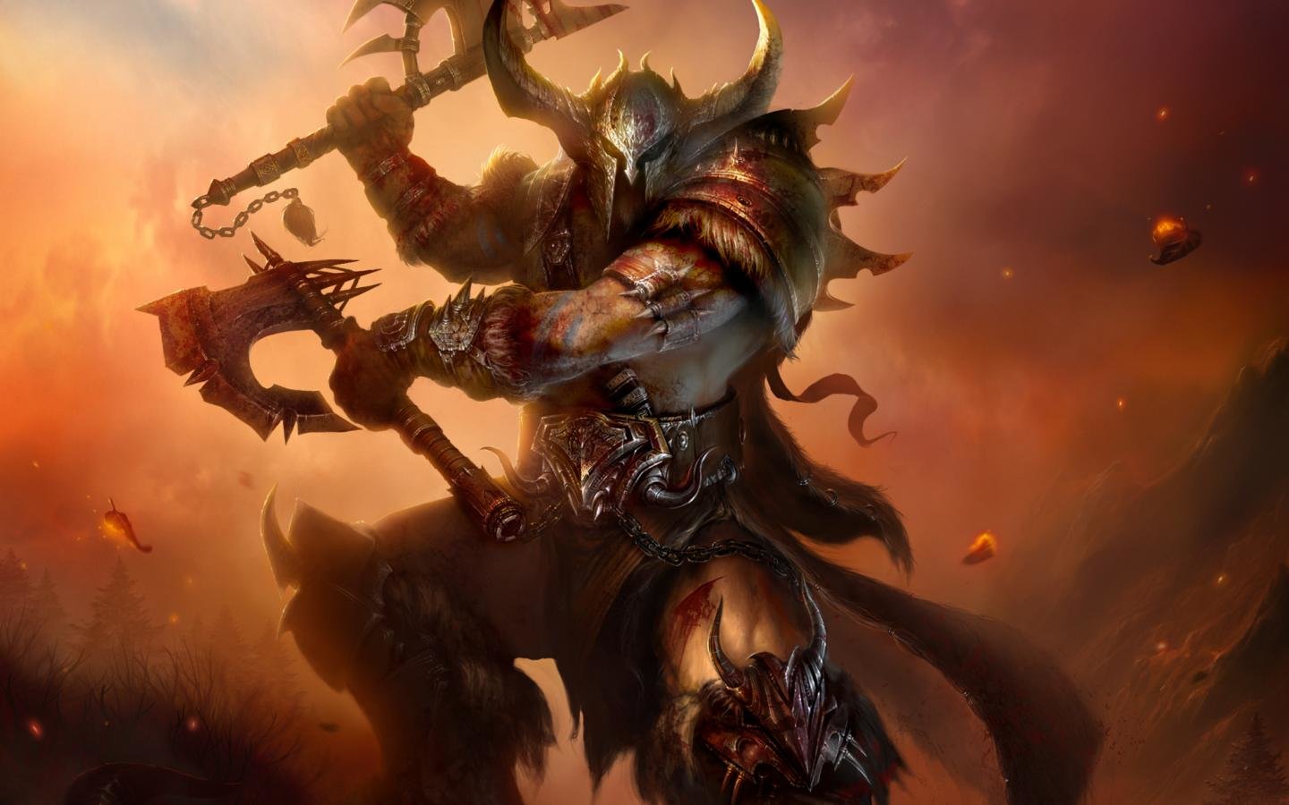 Free download Diablo 3 background ID:30724 hd 1440x900 for PC