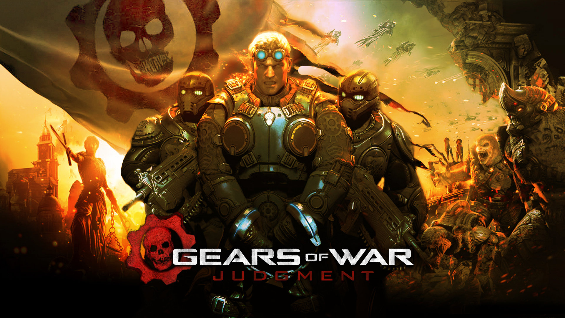 Free download Gears Of War: Judgment background ID:74081 full hd 1080p for desktop