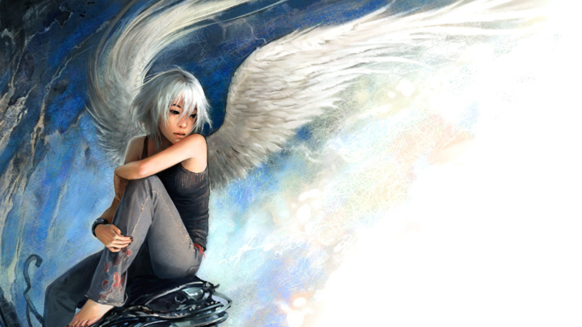 Awesome Angel free background ID:7400 for full hd desktop
