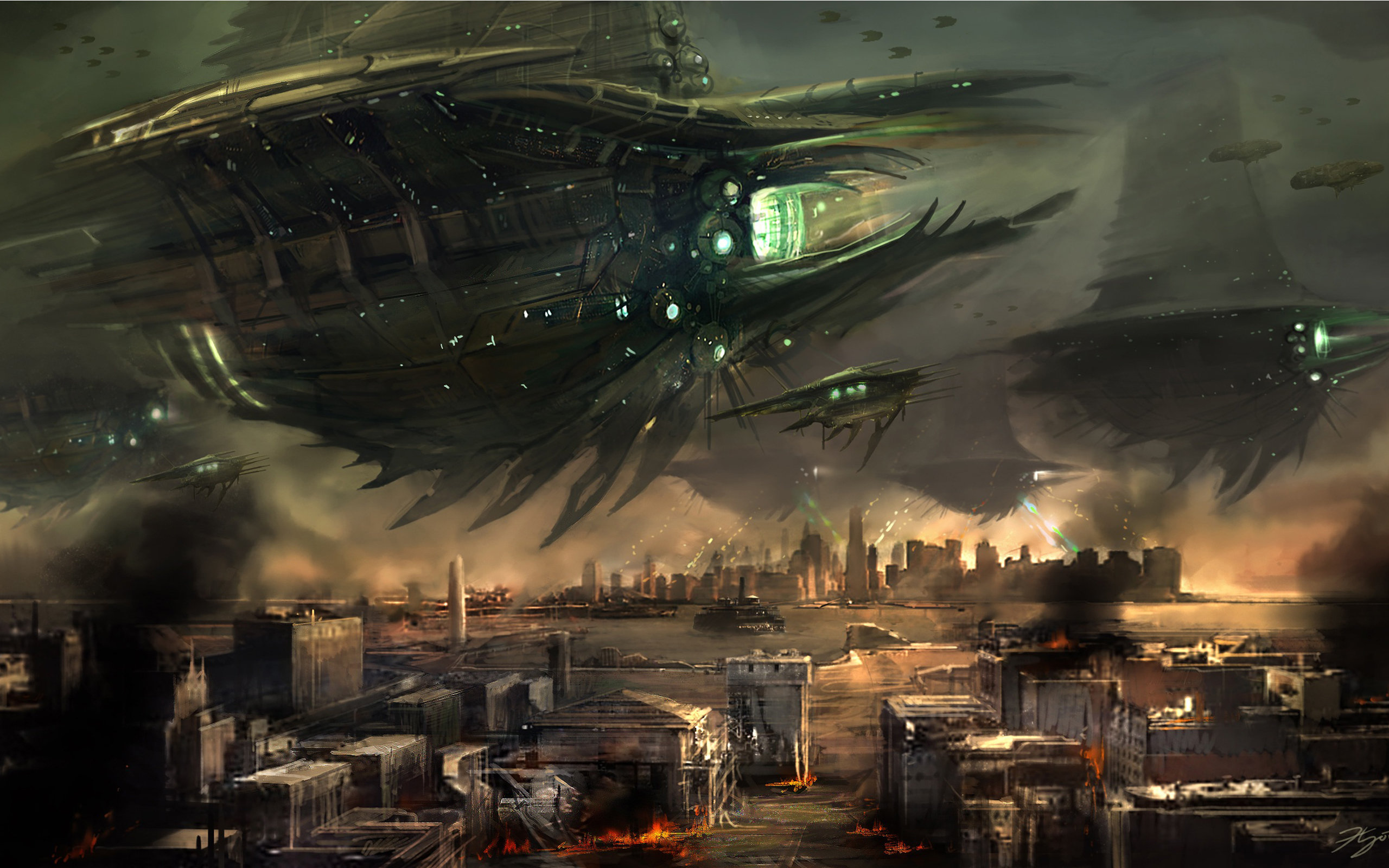 Free download Resistance: Fall Of Man background ID:357249 hd 2560x1600 for PC