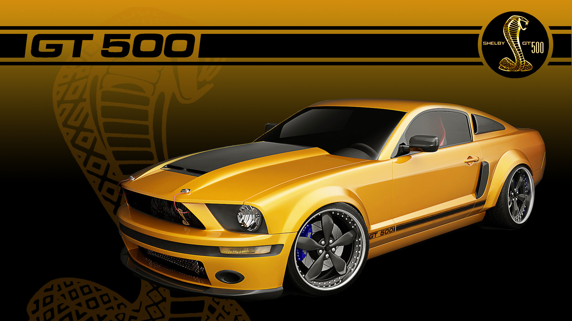 Best Ford Mustang Shelby GT500 Cobra background ID:239869 for High Resolution hd 1080p PC