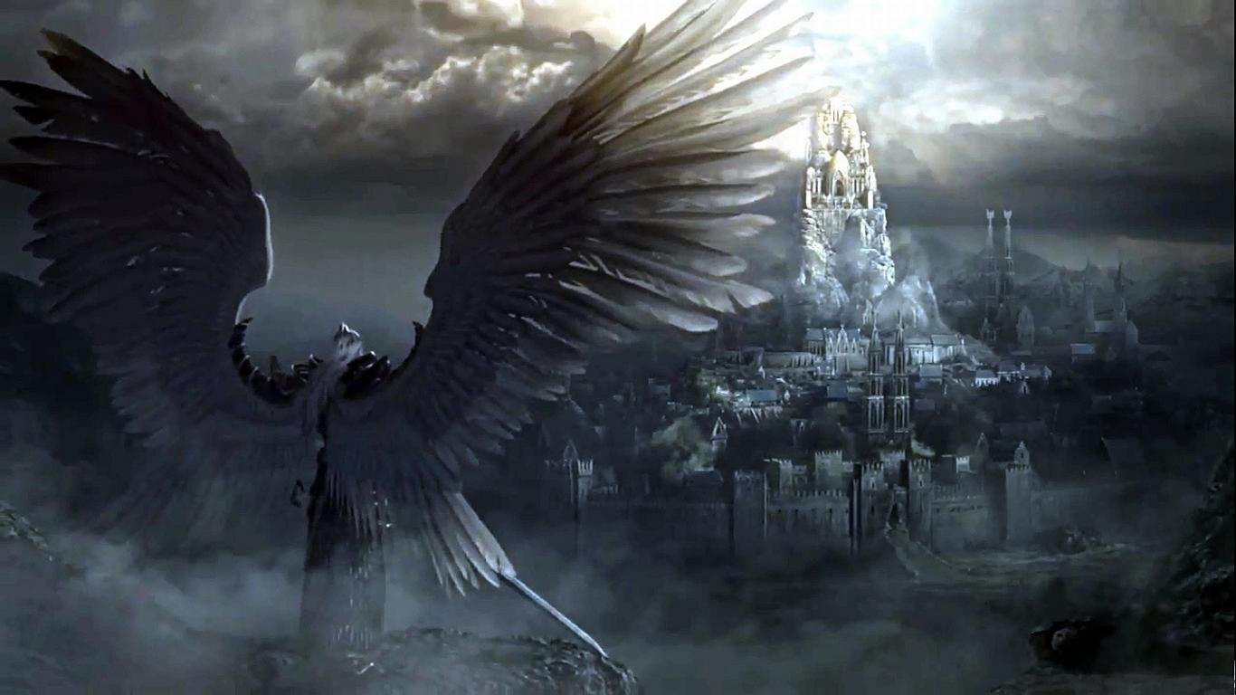 Awesome Angel Warrior free wallpaper ID:352392 for hd 1366x768 computer