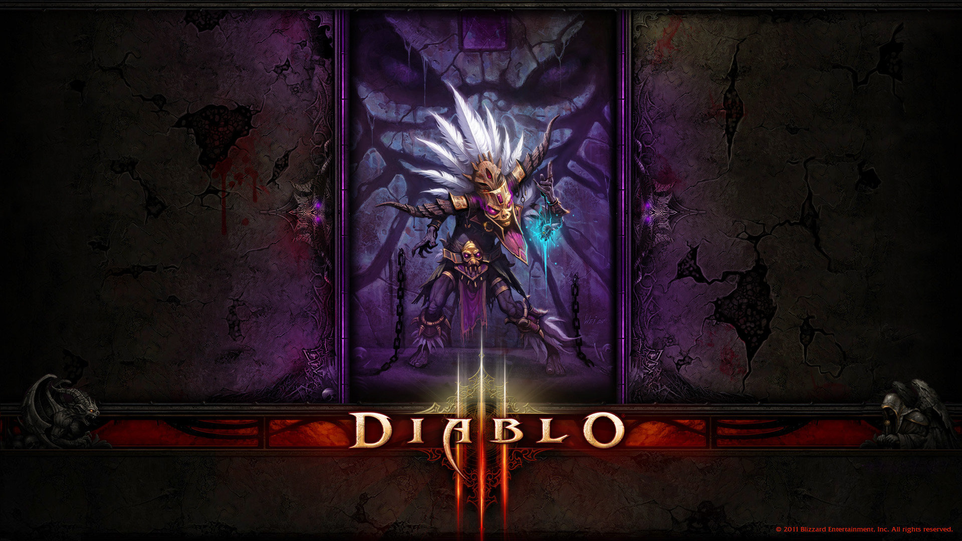 Free download Diablo 3 background ID:30795 1080p for PC