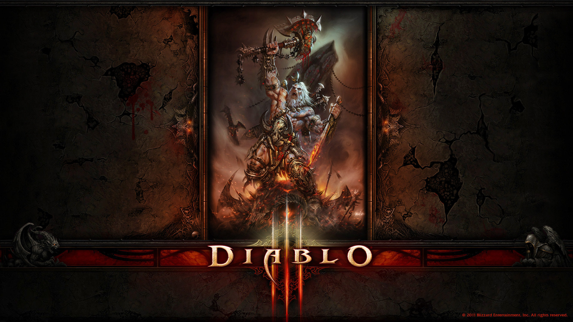Free download Diablo 3 background ID:30867 full hd for PC