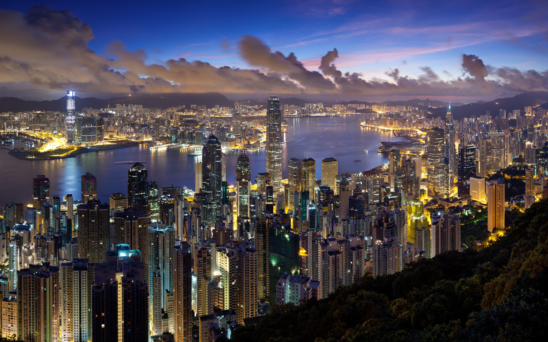 Free Hong Kong high quality background ID:486814 for hd 1920x1200 PC