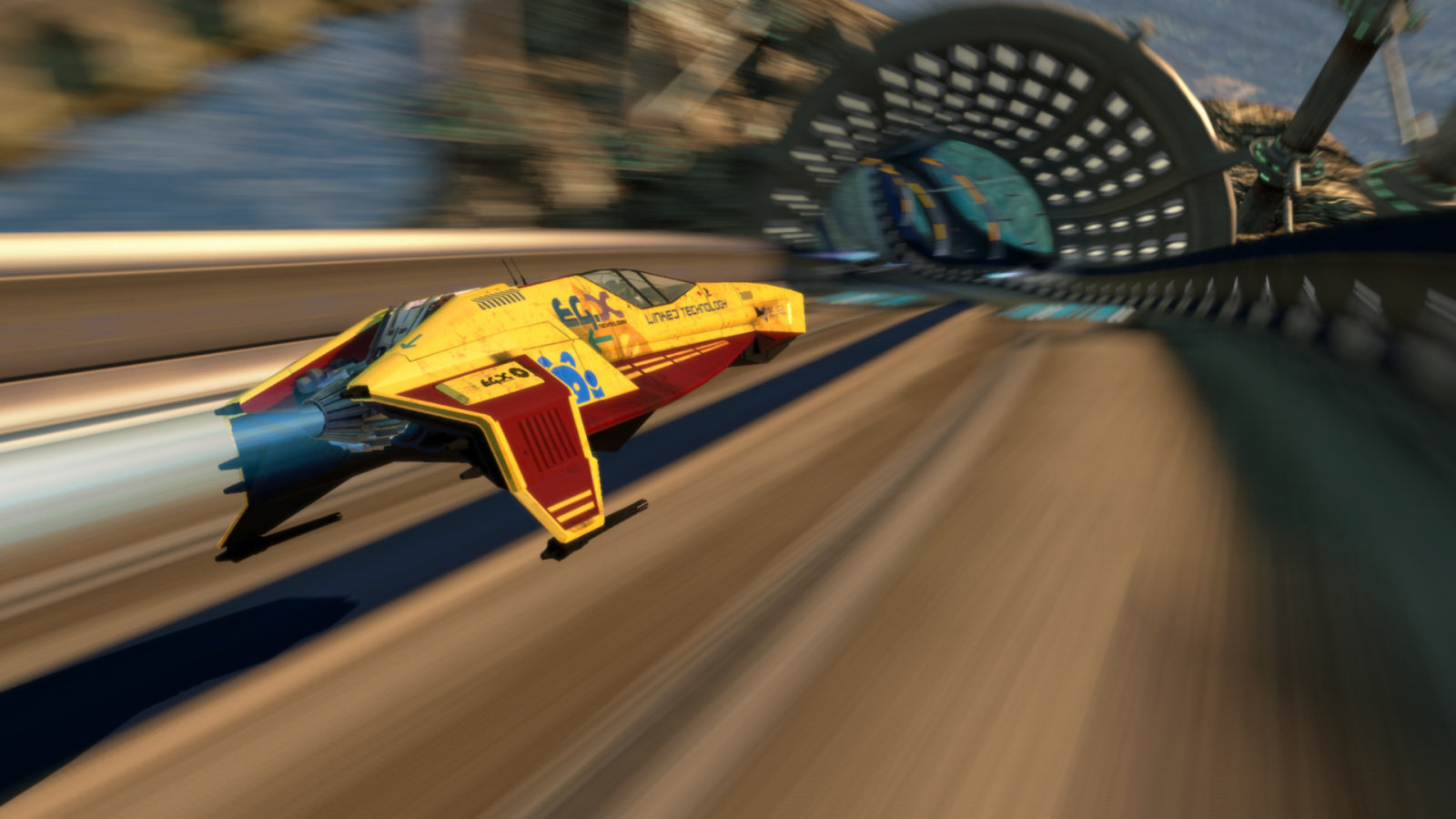 Download hd 1600x900 Wipeout PC wallpaper ID:458560 for free