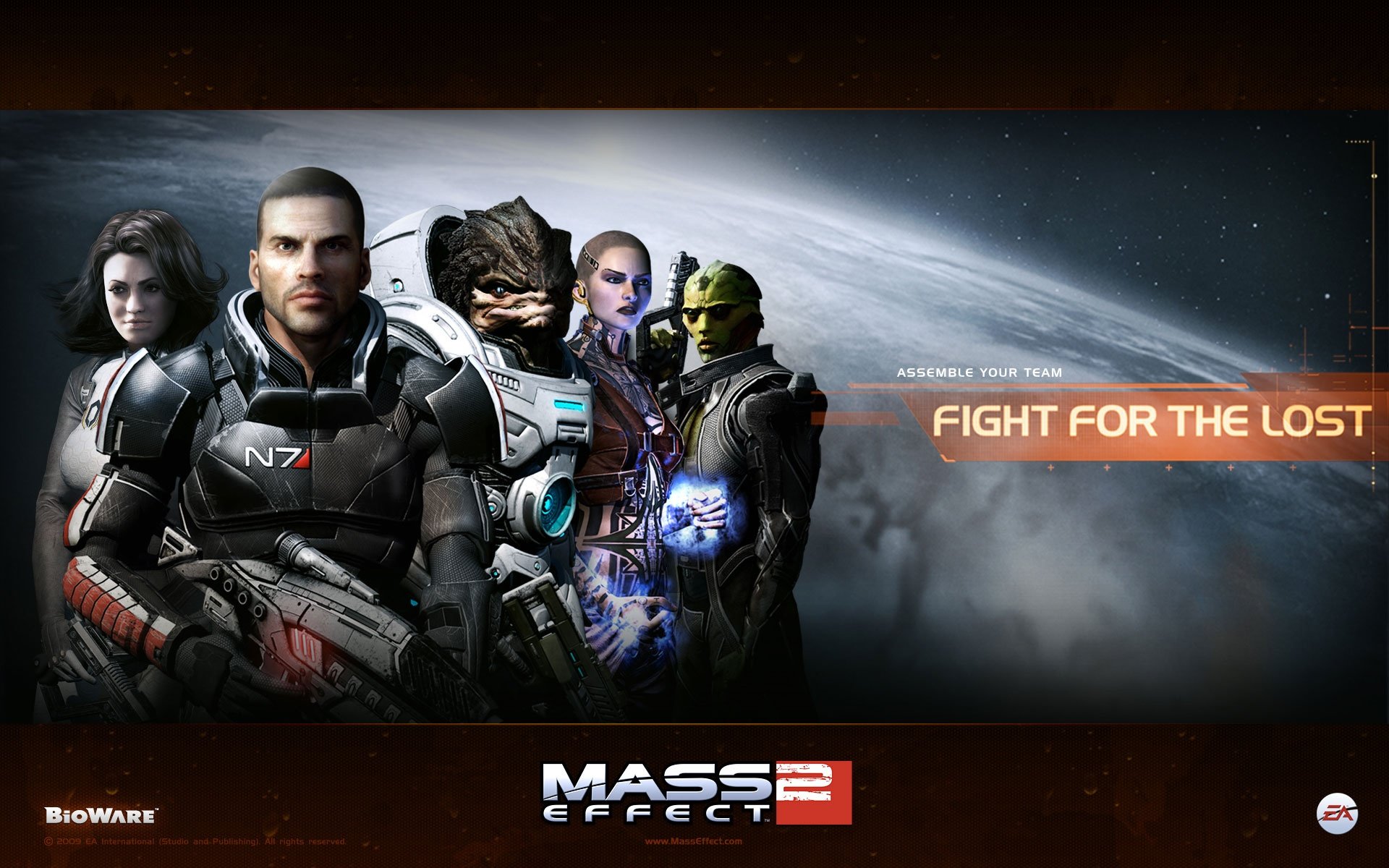 Awesome Mass Effect 2 free background ID:399236 for hd 1920x1200 computer
