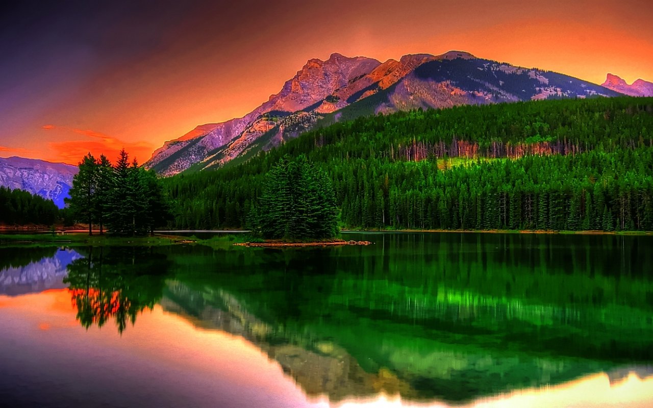 Download hd 1280x800 Reflection computer background ID:217648 for free