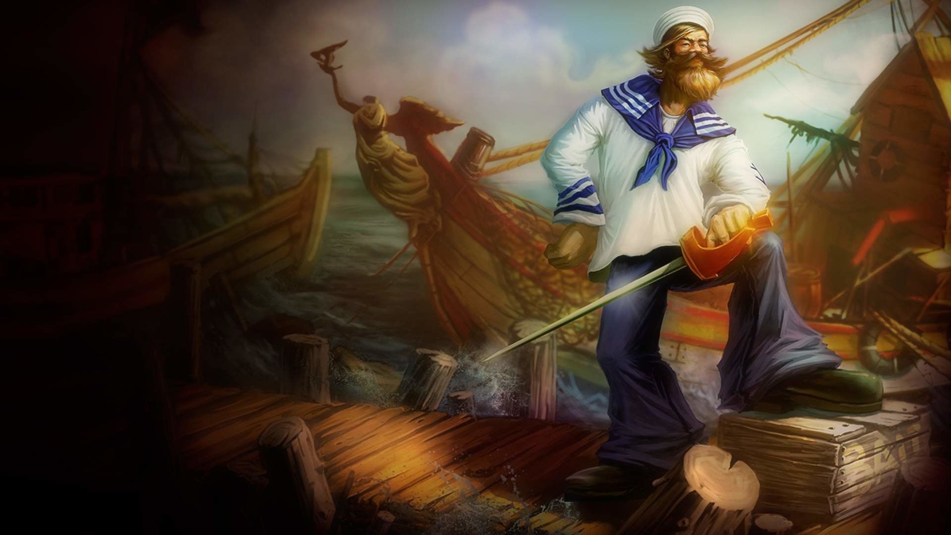 Free download Gangplank (League Of Legends) background ID:171985 full hd 1920x1080 for computer