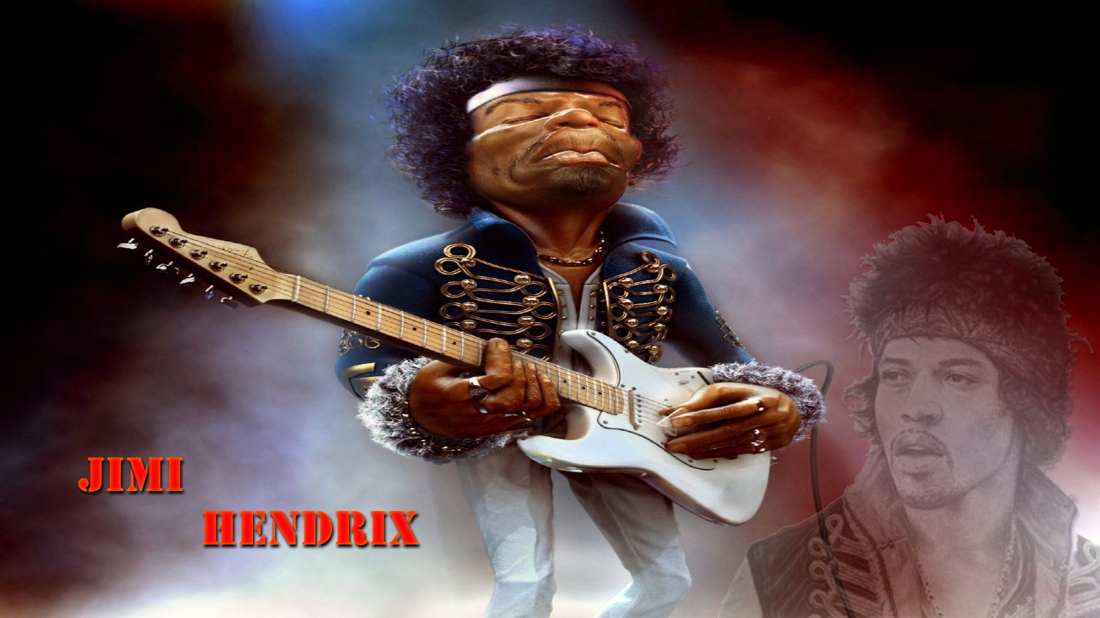 Free download Jimi Hendrix background ID:293210 hd 1600x900 for PC