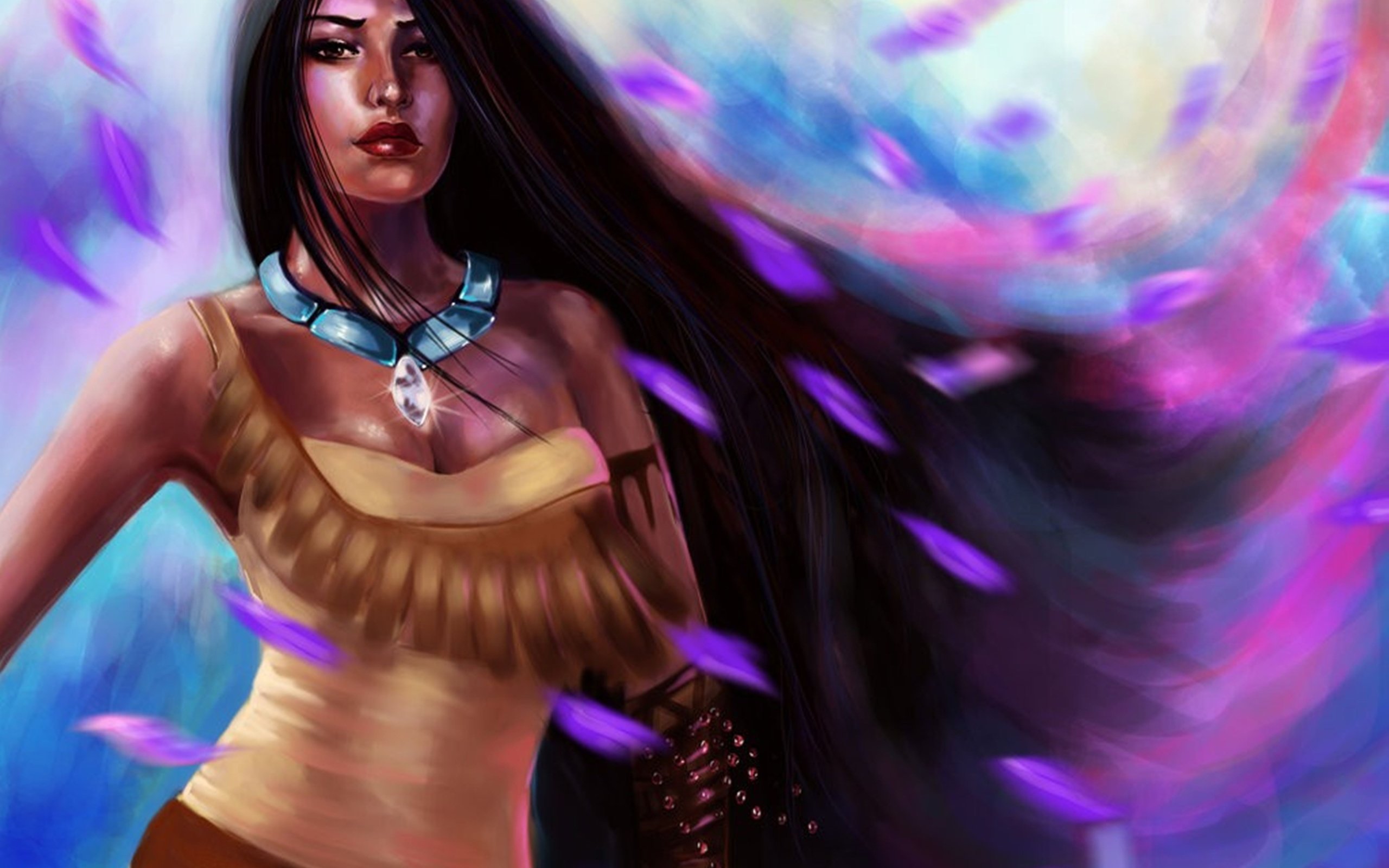 Awesome Pocahontas free wallpaper ID:55541 for hd 2560x1600 PC