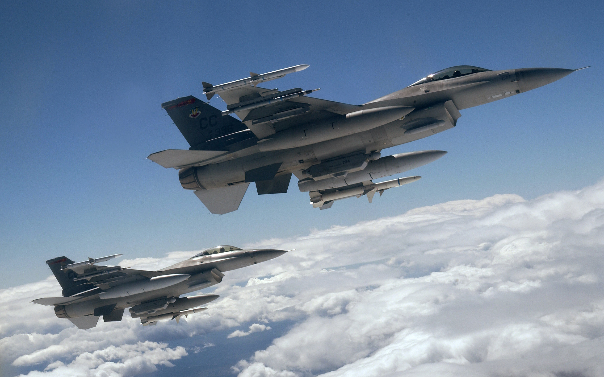 Free download General Dynamics F-16 Fighting Falcon wallpaper ID:175168 hd 2560x1600 for PC