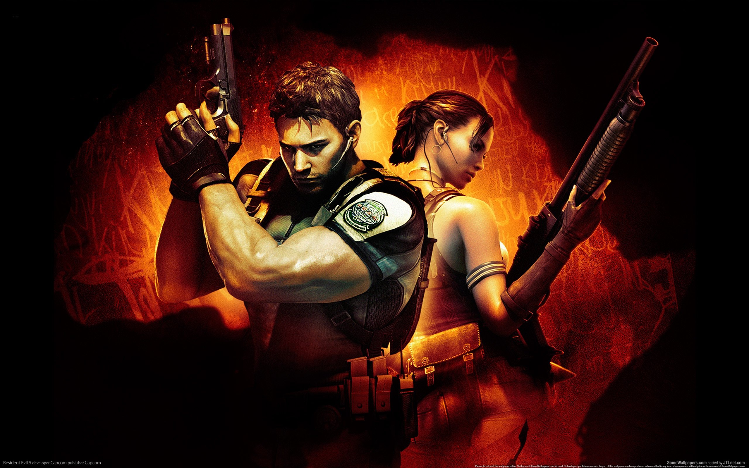 Download hd 2560x1600 Resident Evil 5 PC background ID:50315 for free