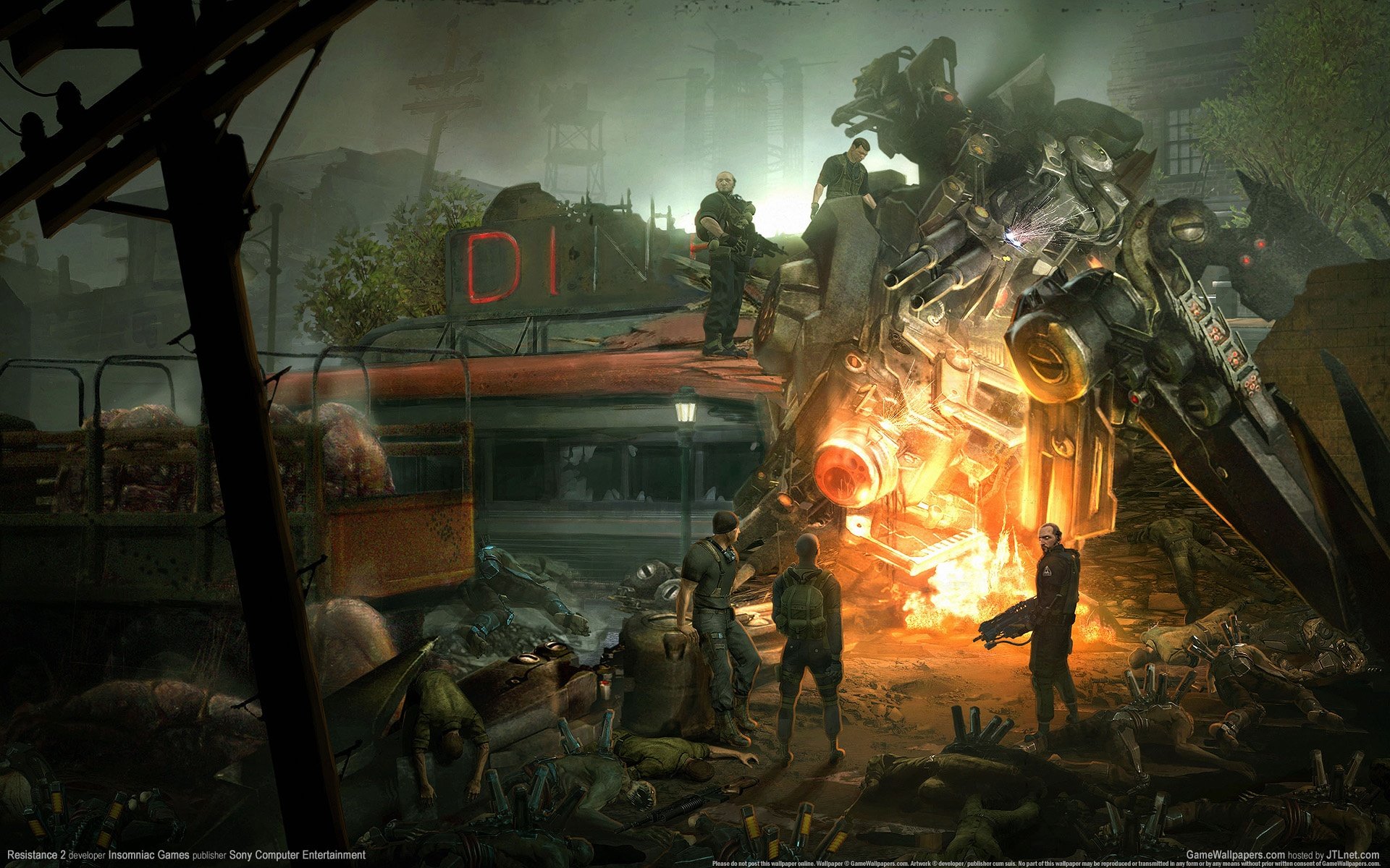 Best Resistance: Fall Of Man background ID:357254 for High Resolution hd 1920x1200 desktop