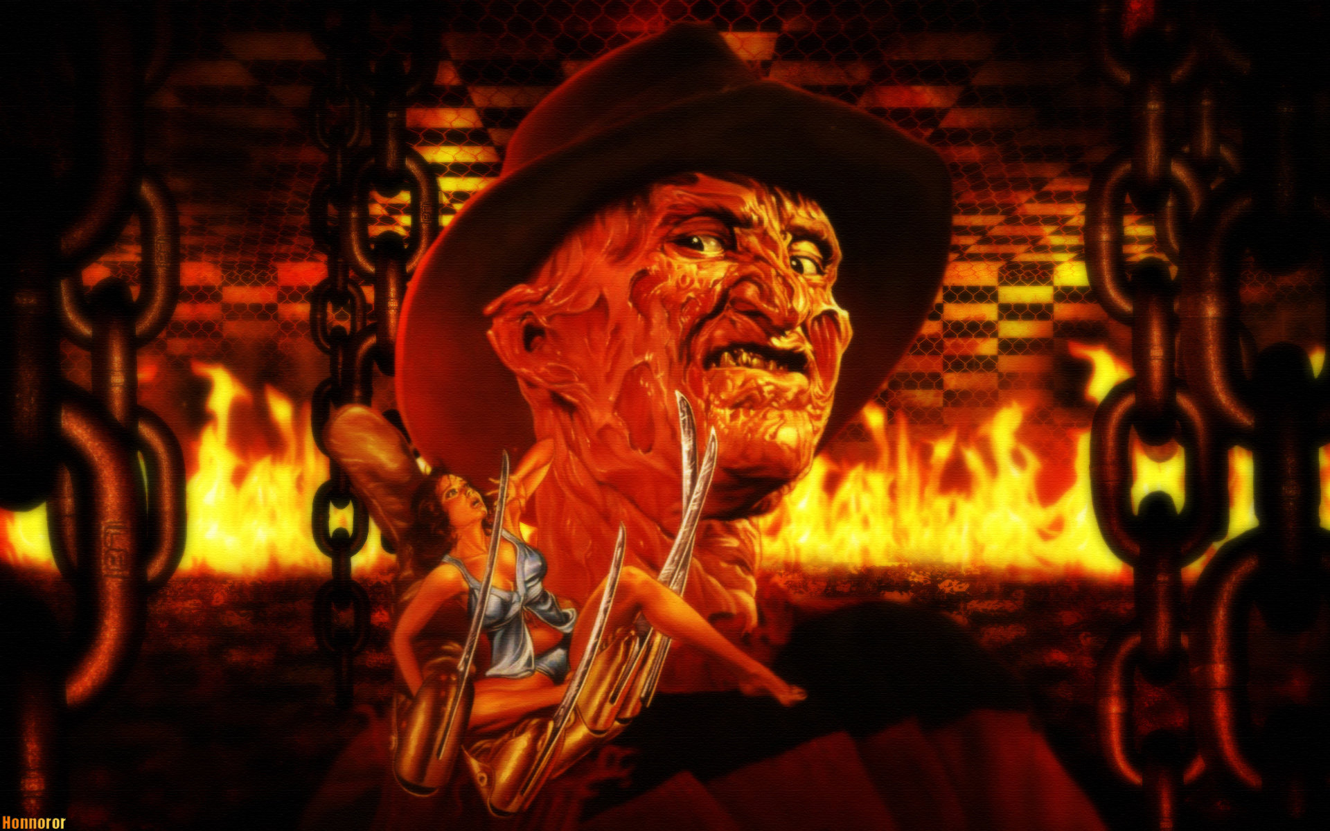 A nightmare On Elm Street backgrounds HD for desktop.
