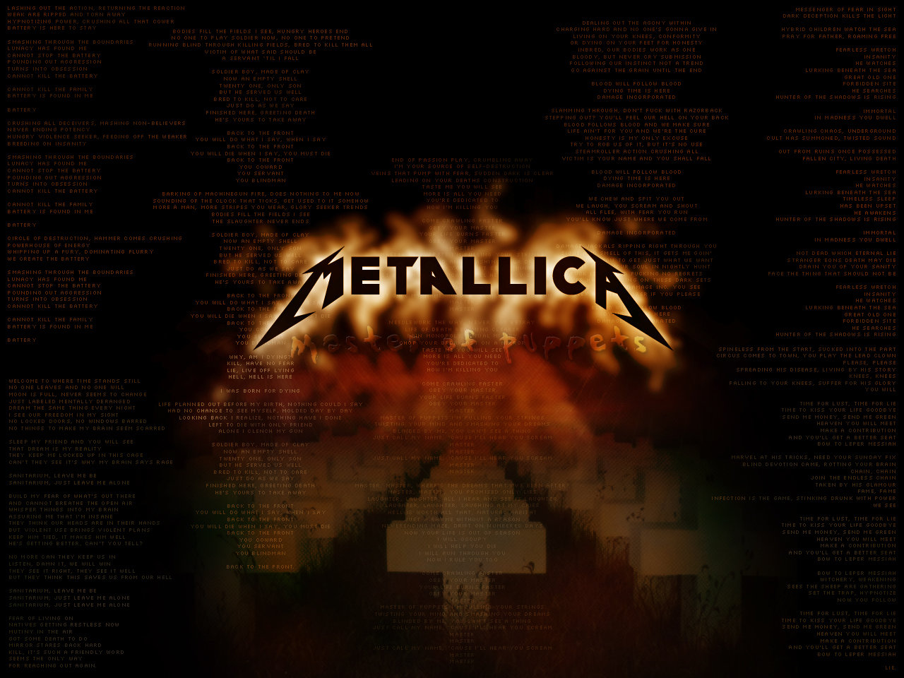 Download hd 1280x960 Metallica computer wallpaper ID:231641 for free