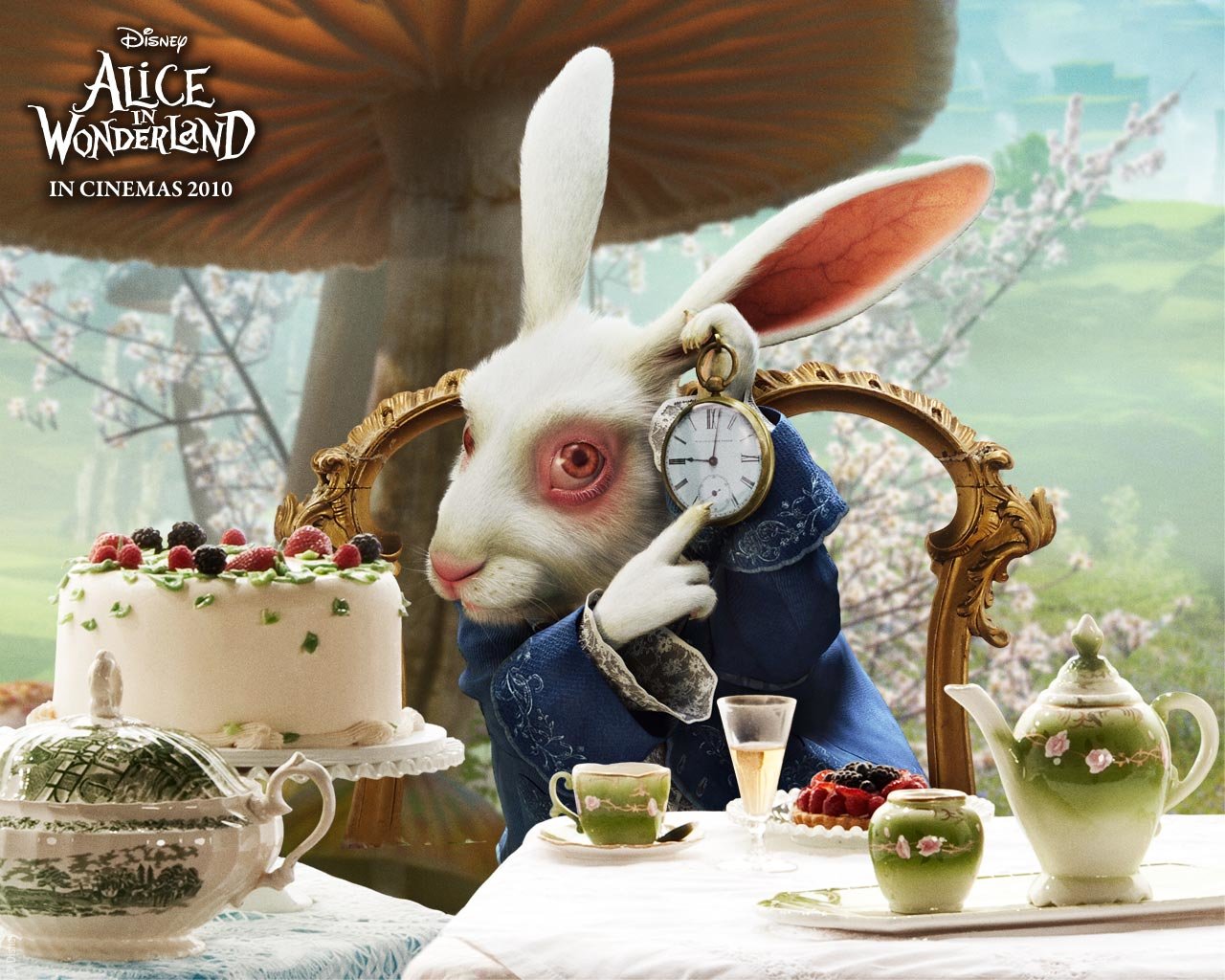 Free download Alice In Wonderland background ID:142972 hd 1280x1024 for computer