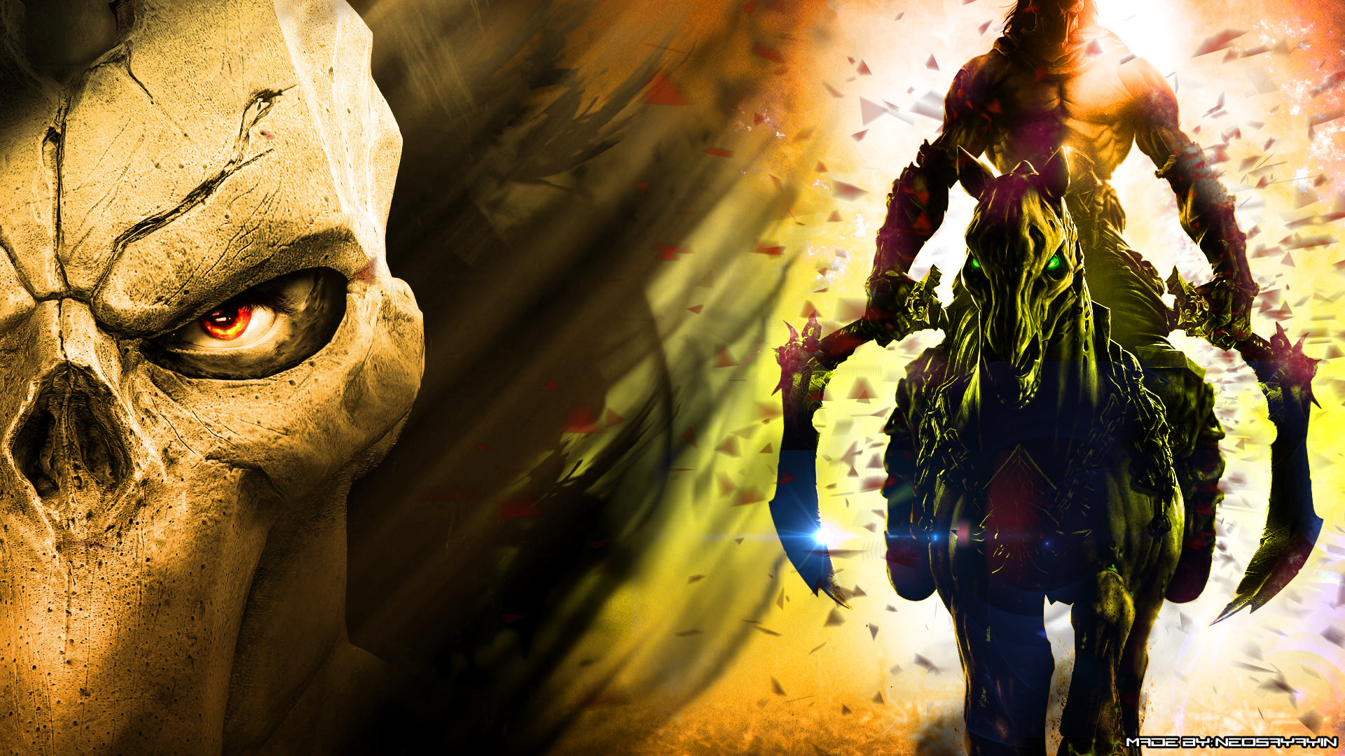 Free Darksiders 2 (II) high quality background ID:466241 for full hd 1920x1080 computer