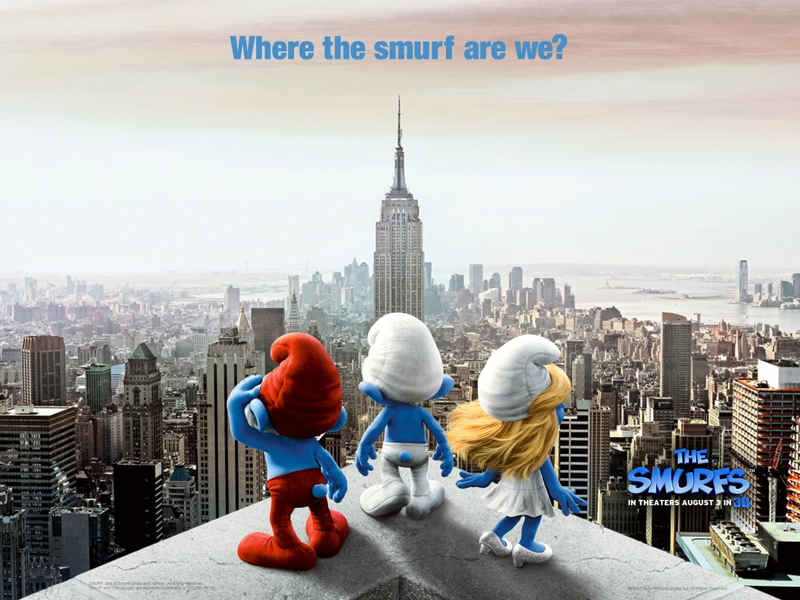 Free Smurfs high quality background ID:466523 for hd 1600x1200 computer