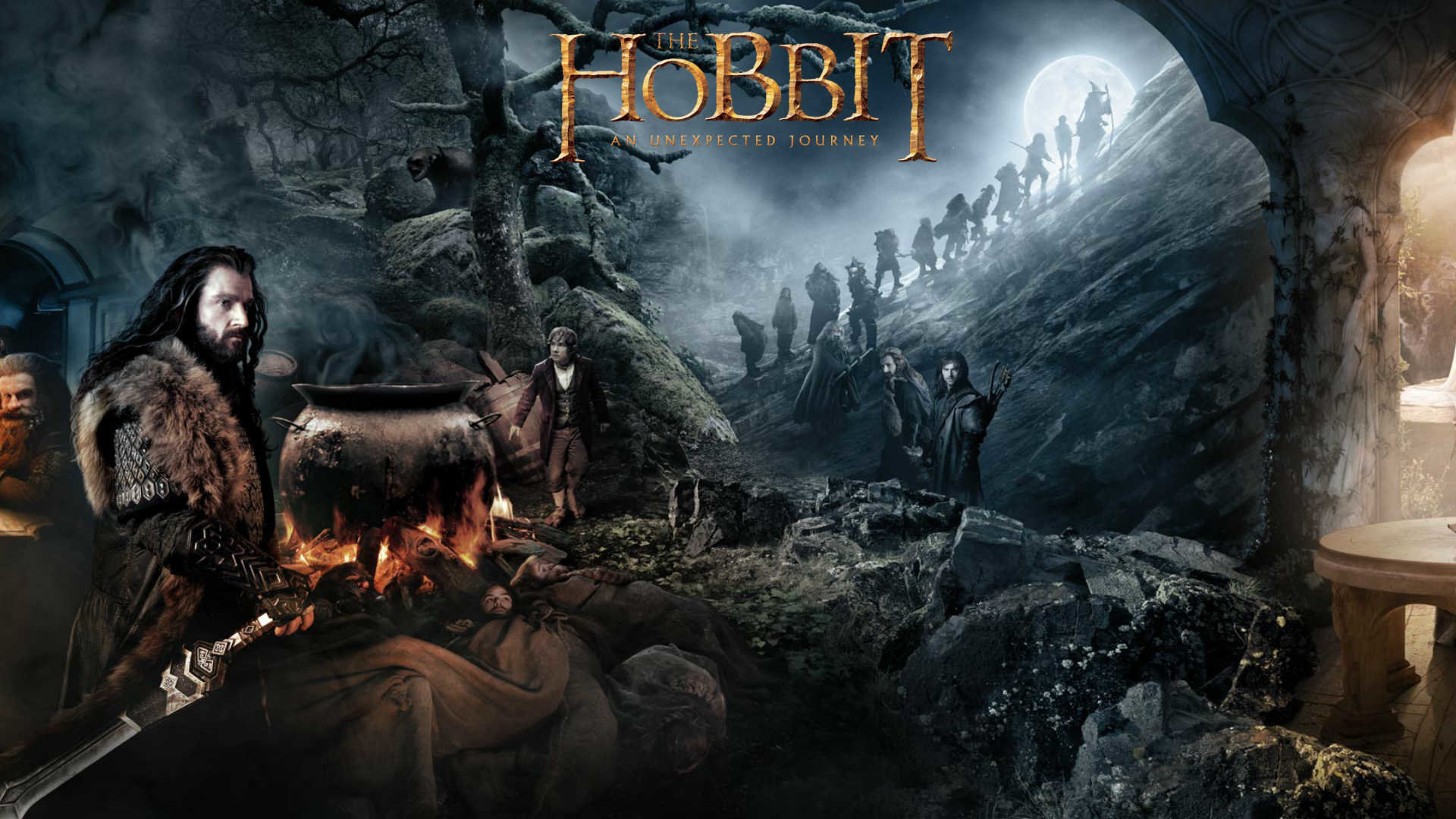 Awesome The Hobbit: An Unexpected Journey free wallpaper ID:464047 for full hd 1080p desktop