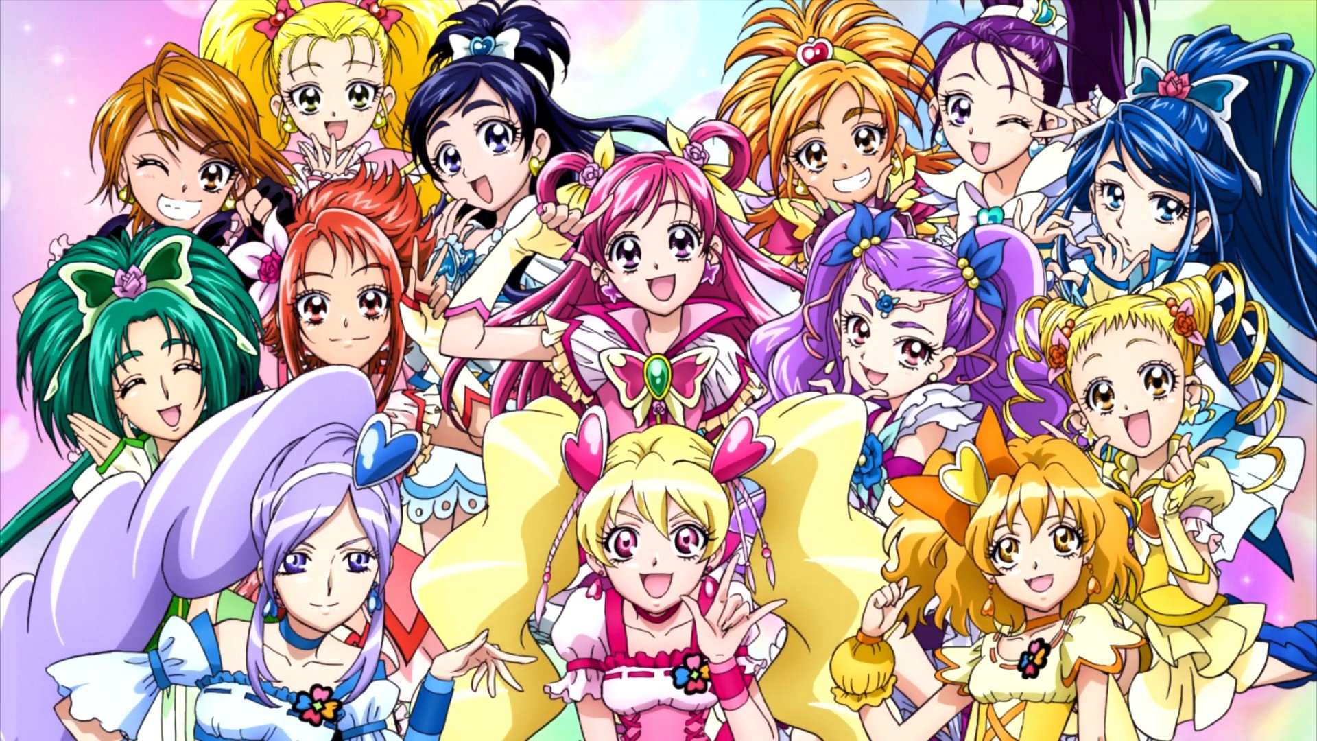 Awesome Pretty Cure! free background ID:104205 for 1080p computer
