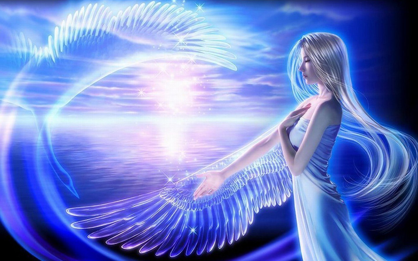 Free download Angel wallpaper ID:7148 hd 1440x900 for computer